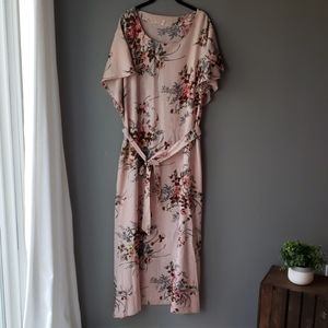 Pink Floral Maternity Dress size 3XL